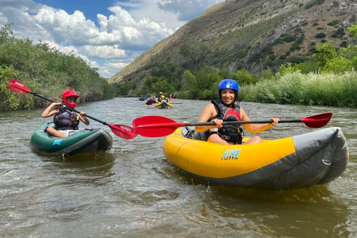 whitewater river kayaking